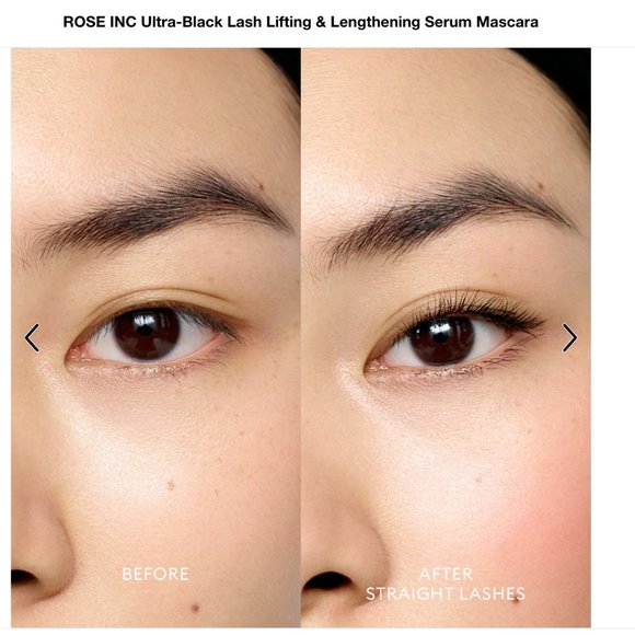 🌷New🌷ROSE INC Ultra-Black Lash Lifting & Lengthening Serum Mascara - Picture 4 of 15